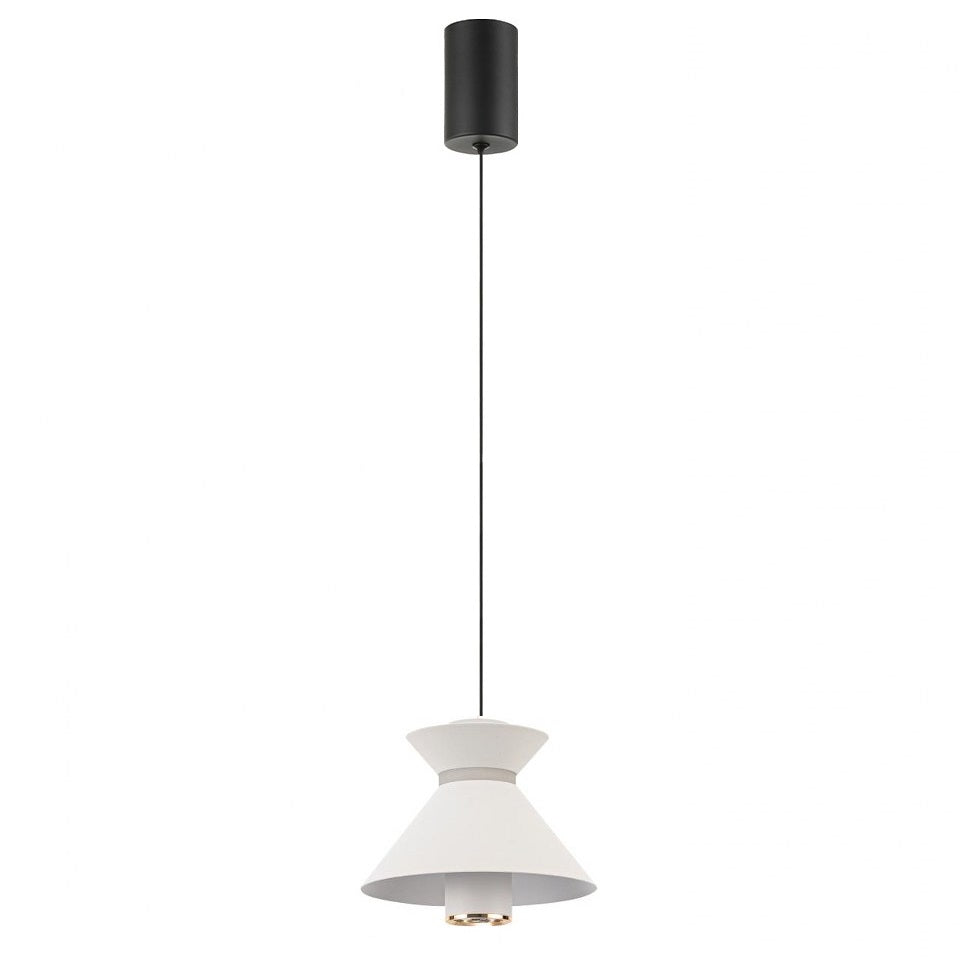 Lampara Colgante Focos Led Integrado Blanco