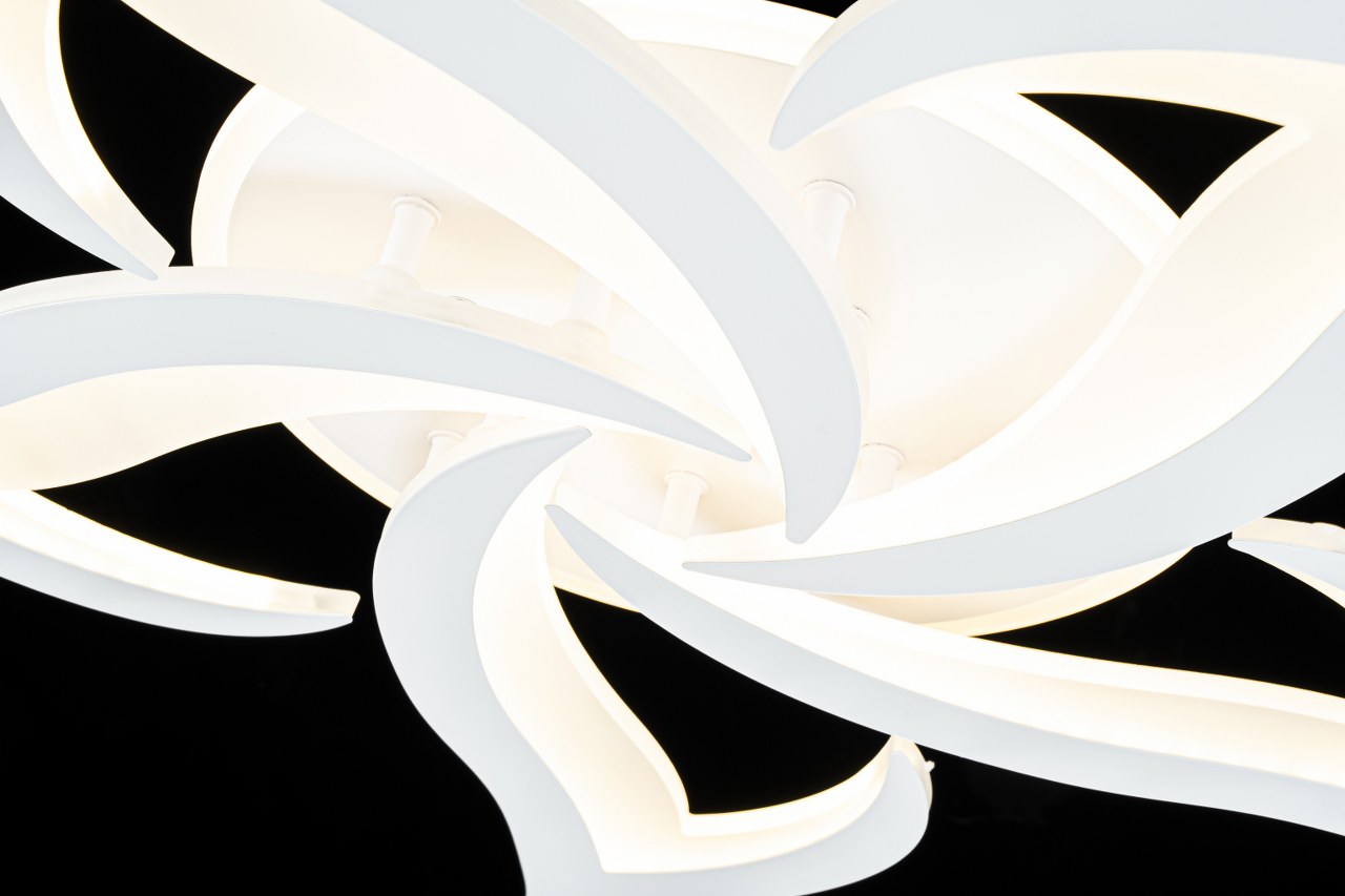 Lámpara LED Floral Techo Salón STAR | Blanco Atenuable CCT