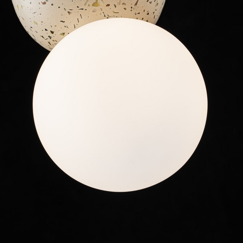 Lampara concrete Beige