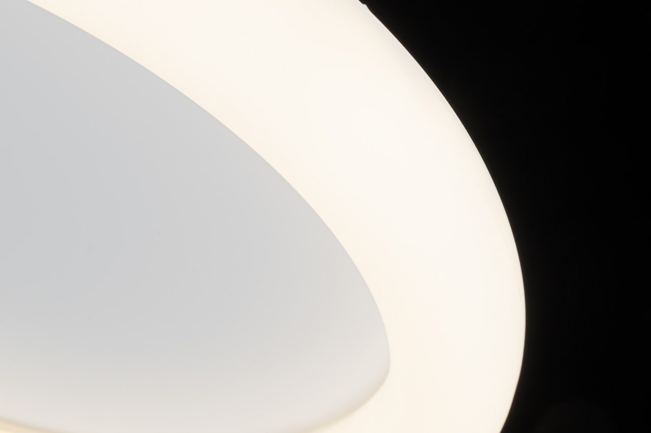 Plafón LED Circular Techo Dormitorio NUBE | Blanco Ø33 cm CCT