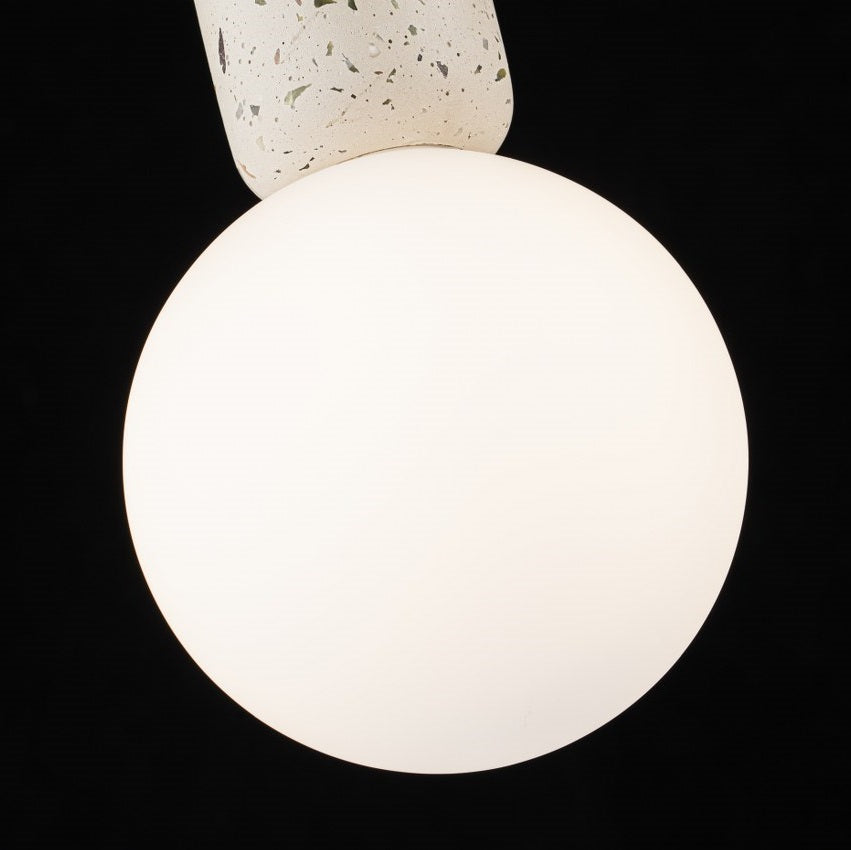 Lampara concrete Beige