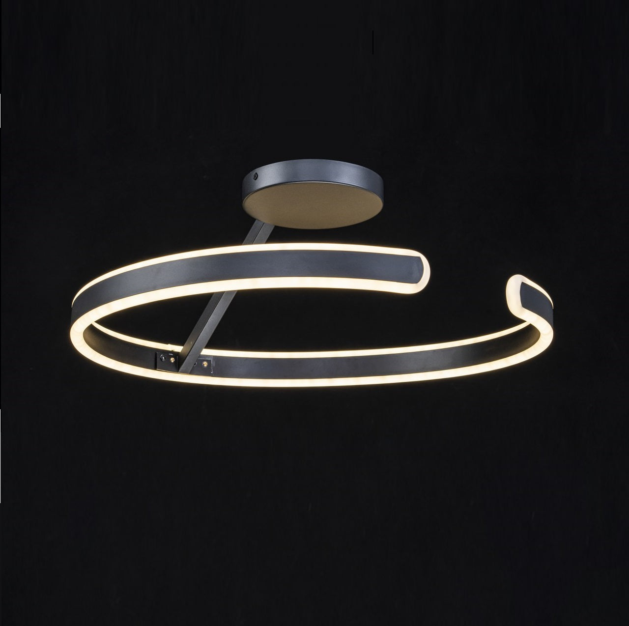 Lámpara de techo LED Arcus Negra | FL6027-C