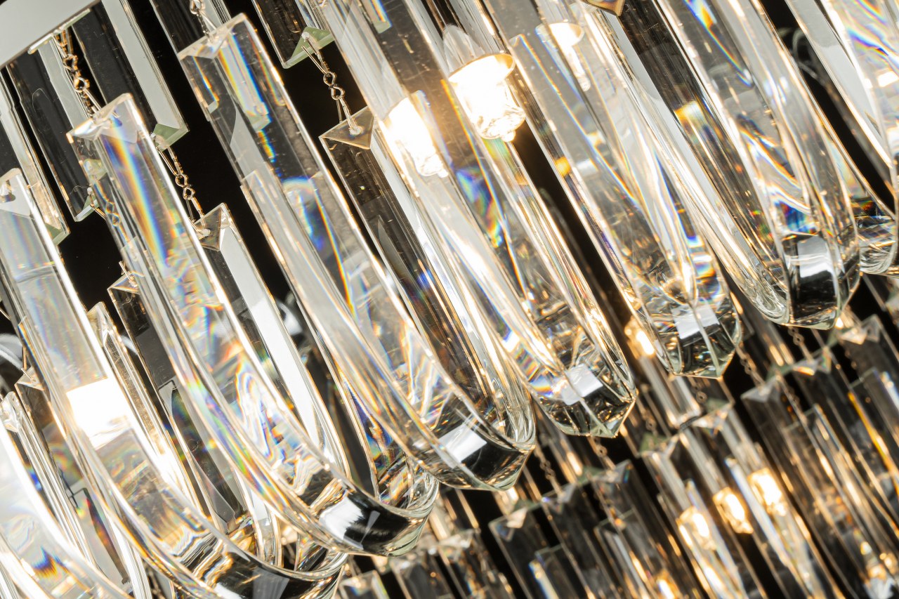 Lámpara techo de cristal CARV - CLN131-D80C