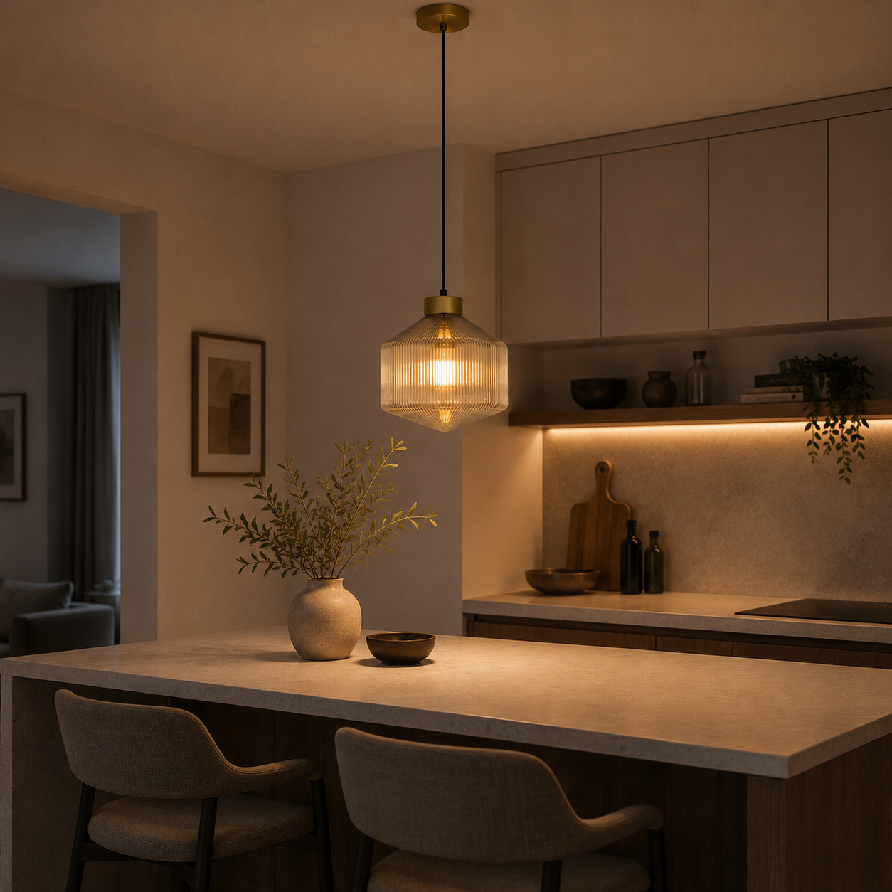 Lampara colgante BROSTE - FL6525-D26