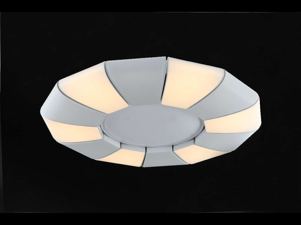 Plafón LED Circular Techo Salón SUNISIMO | Blanco Ø60 cm CCT