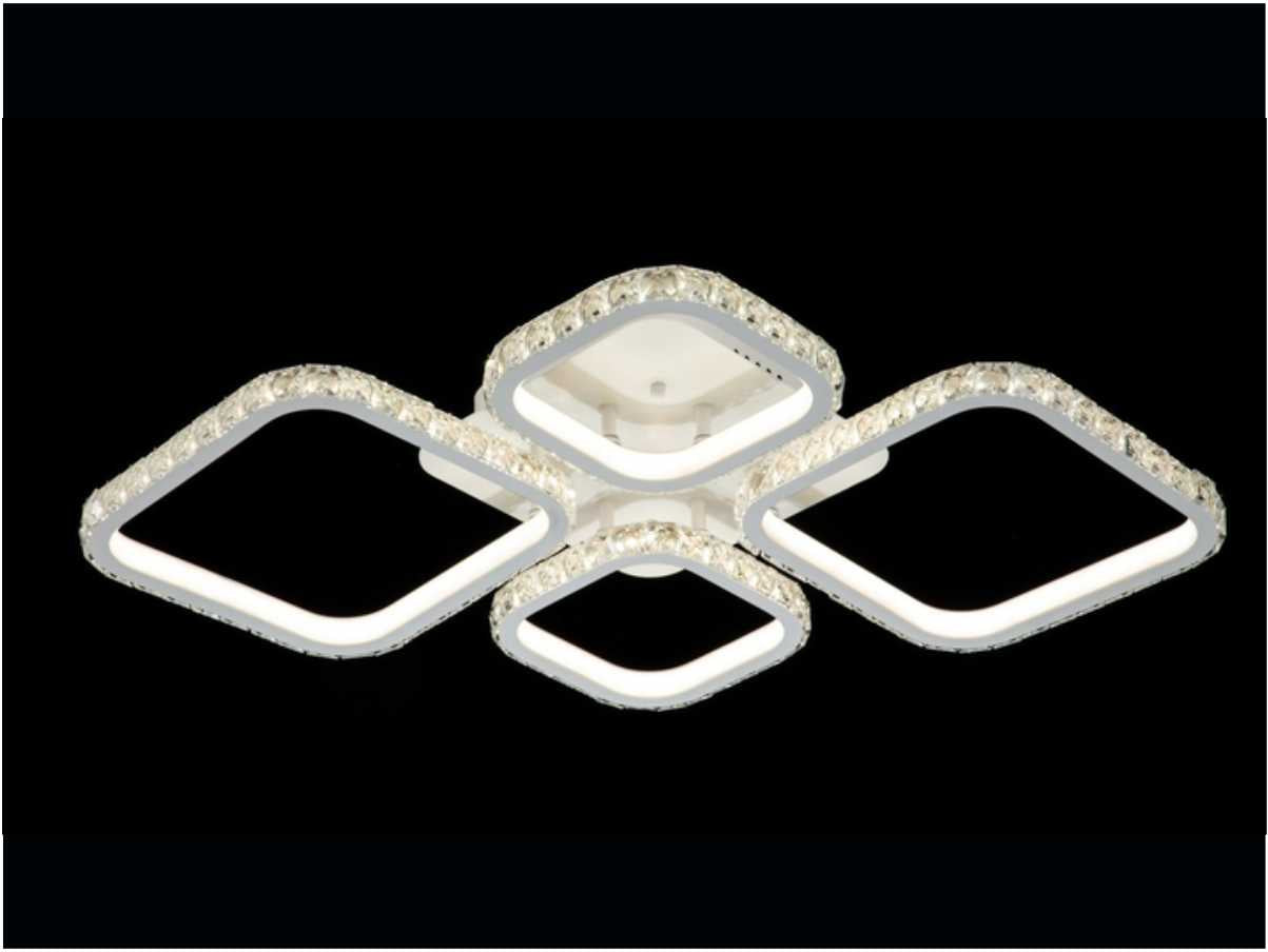 Lámpara de techo DIAMANT WH FL604-4C