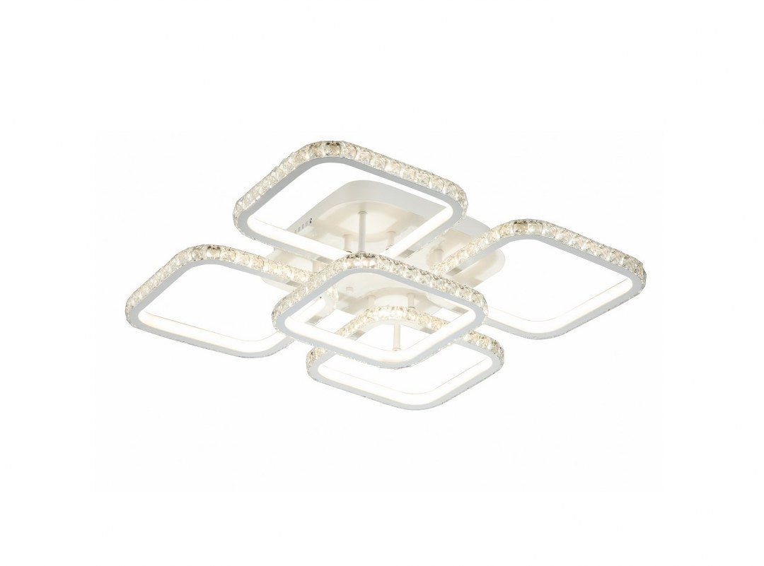 Lámpara de techo DIAMANT WH FL607-5C