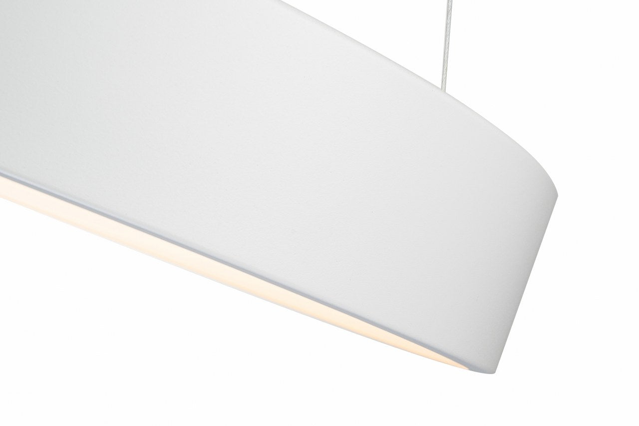 Lámpara Colgante LED Redonda Comedor PLICE | Blanca CCT