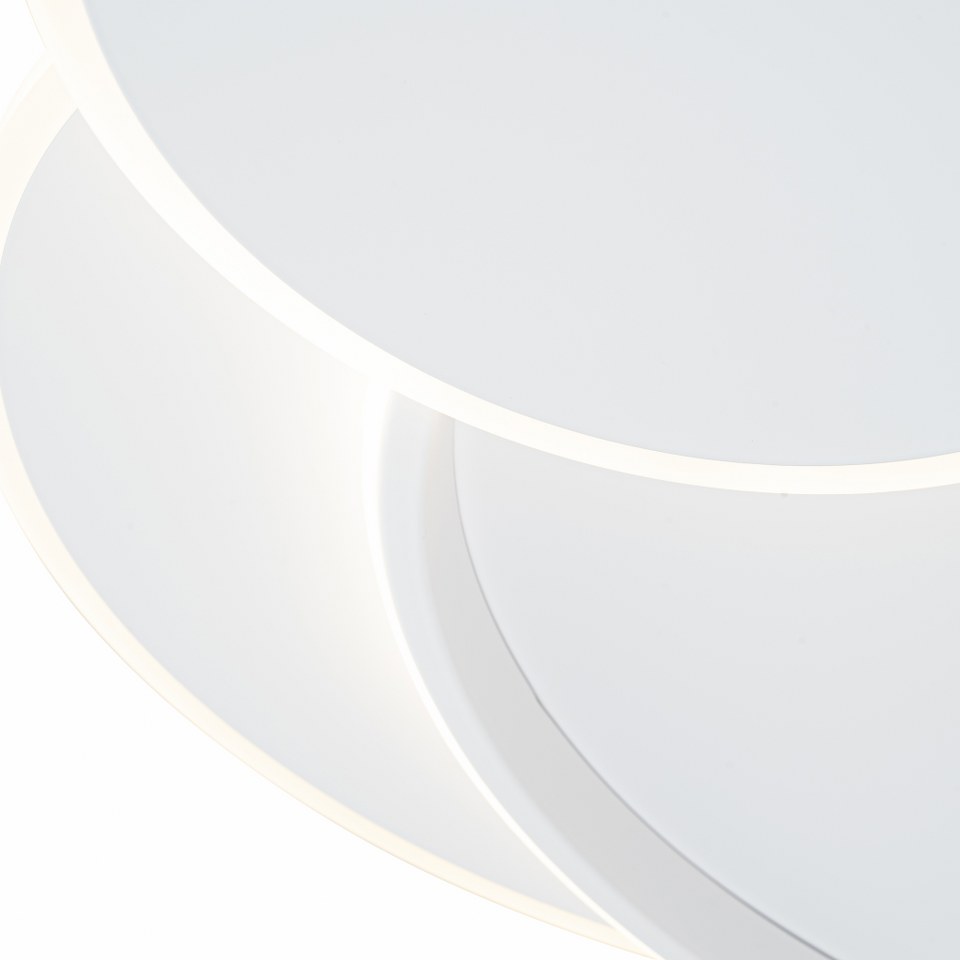 Lámpara LED Circular Techo Salón DALMO | Blanco Atenuable CCT