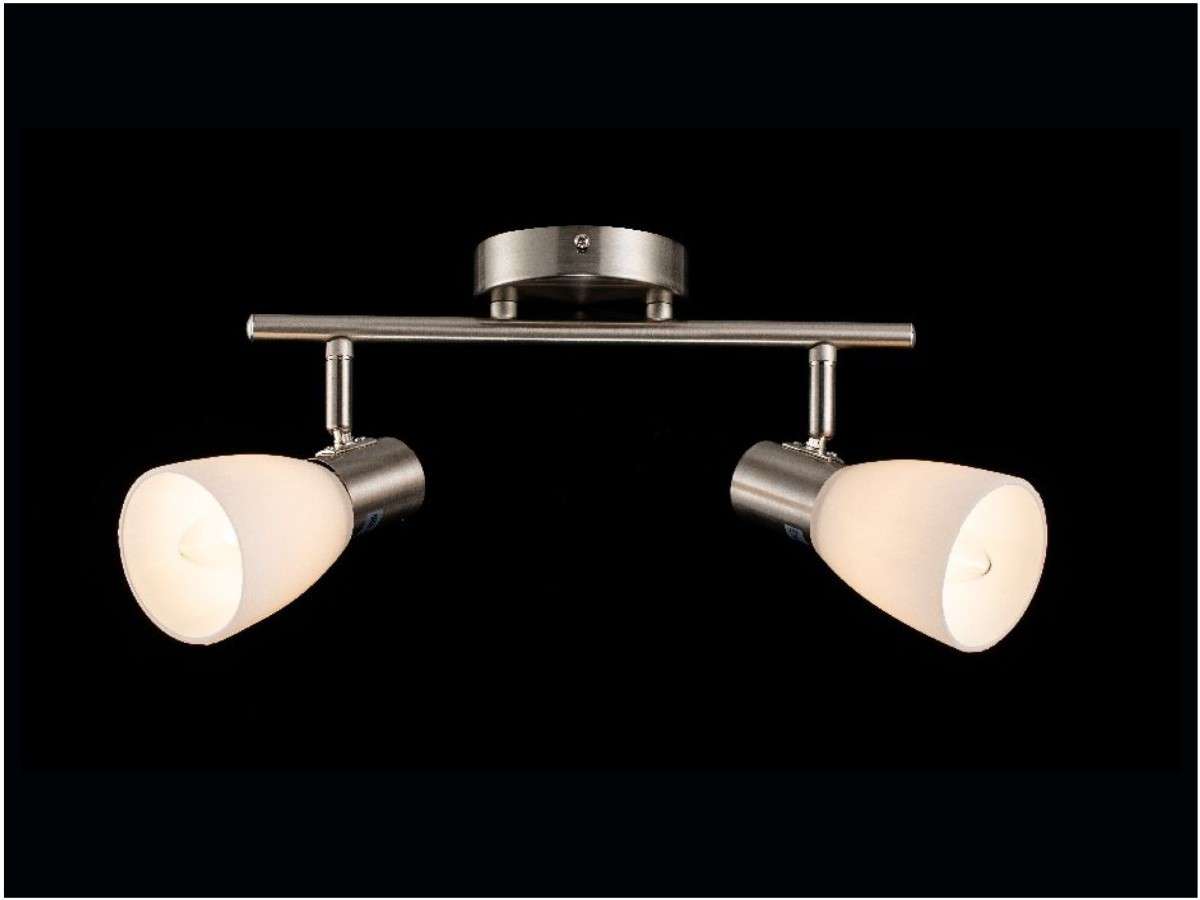 Aplique de pared negro metalizado bombilla E14 BATH FL703-2w