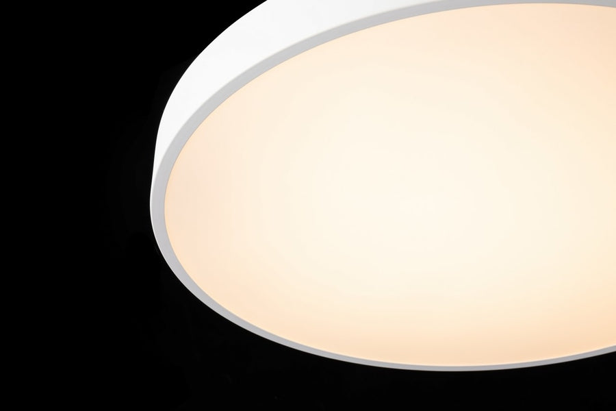 Plafón LED Circular Techo Salón CLERO | Blanco Ø50 cm 4000K
