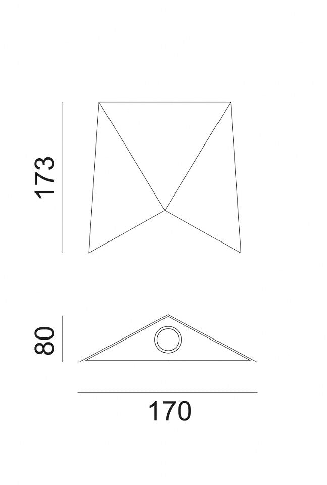 Aplique exterior Blanco