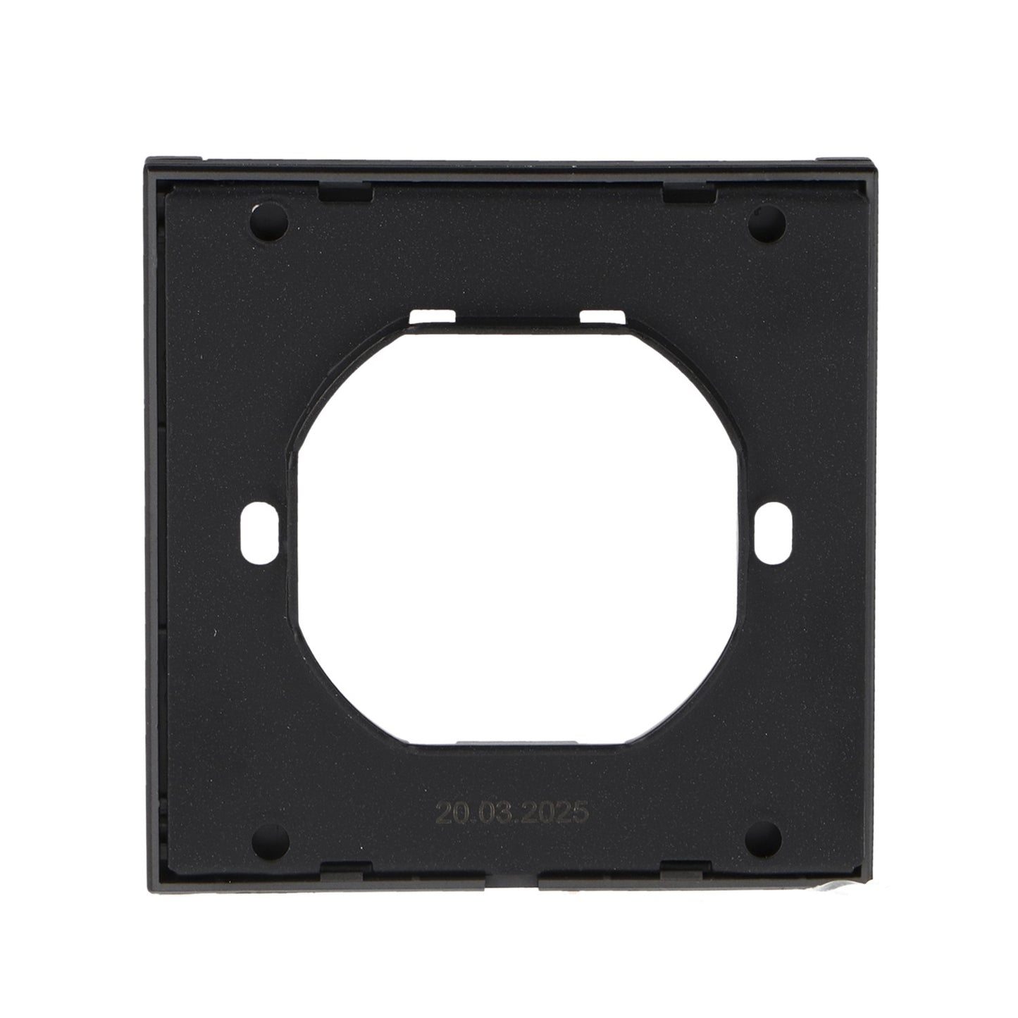 Marco Pc Para 1 Módulo Cc-Tr Diseño Minimalista | Blanco / Negro / Gris / Dorado