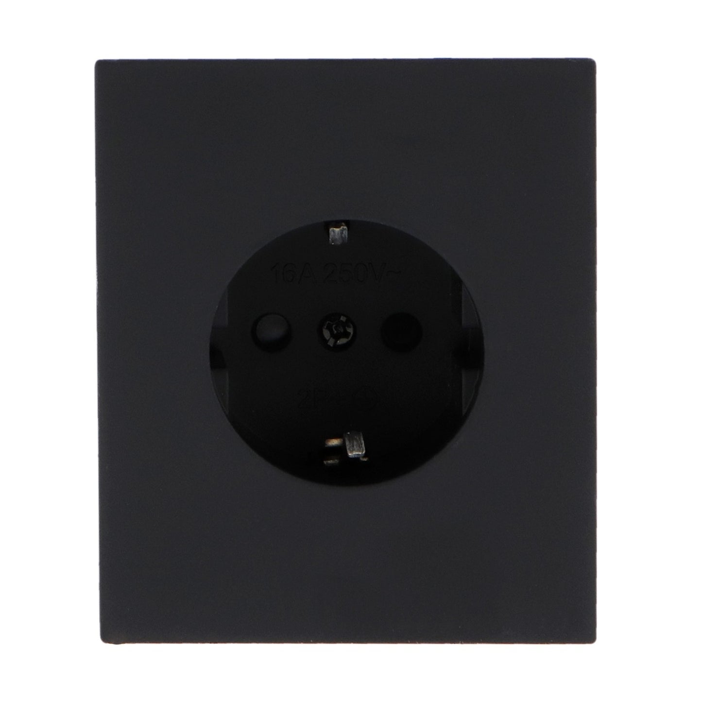 Enchufe Schuko Diseño Minimalista | Blanco / Negro / Gris