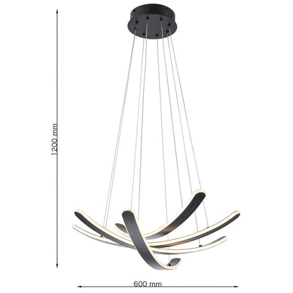 Lámpara Colgante LED SATURN - LP5229-D60