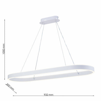 Lámpara Colgante LED Helix | Blanco CCT Atenuable - FL6031-P