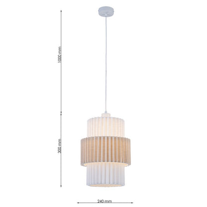 Lampara colgante LIGNO - LP5258-D24P