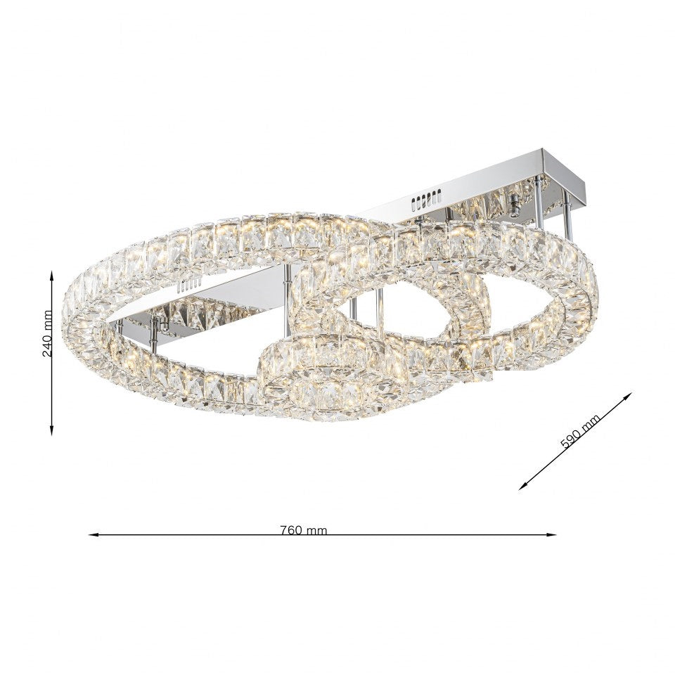 Plafon de techo Infinity - LP119-3C