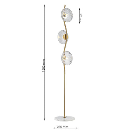 Lámpara De Pie SERPINA - FL973-3F