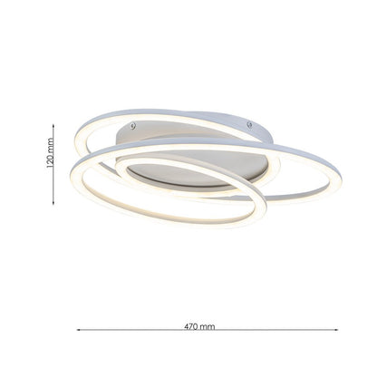 Lámpara de techo LED Nexus Blanca | FL6023-C
