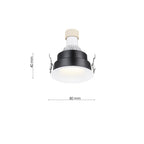 Downlight minimalista moderno Blanco