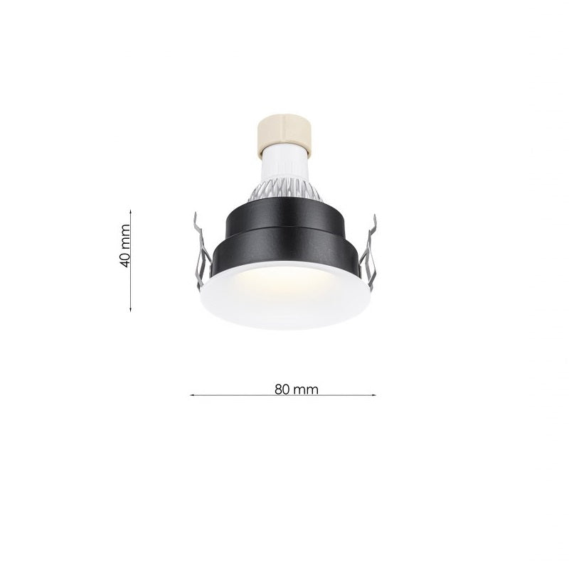 Downlight minimalista moderno Blanco