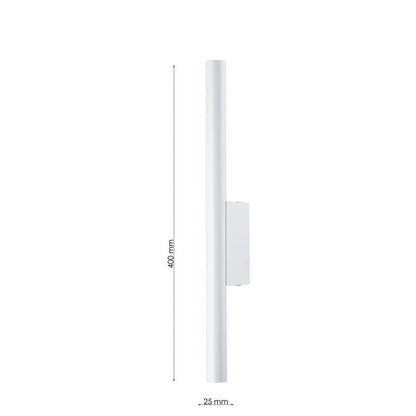 Aplique Pared G9 Doble Bombilla Blanco