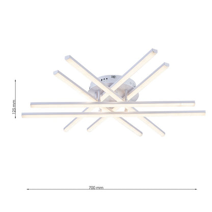 Lámpara de techo LED WAVE Blanco | FL6010-C