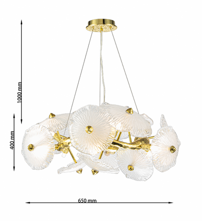 Lámpara de cristal GRAPEDROP - CLN1005-D65