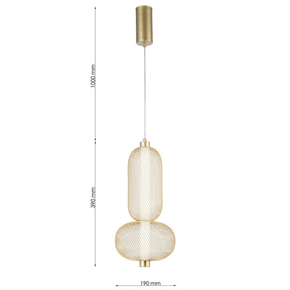 Lámpara colgante MESHKA - LP5263-1P