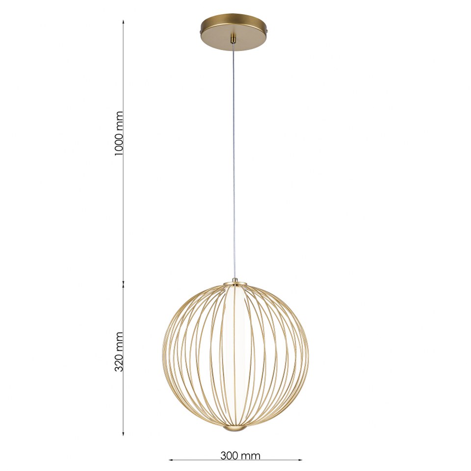 Lámpara colgante ORBIX - LP5260-1P