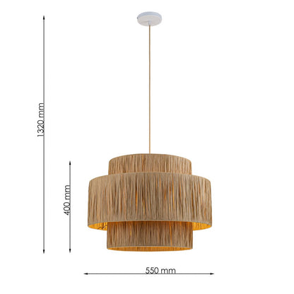 Lámpara Colgante FOSCA - LP5279-D55
