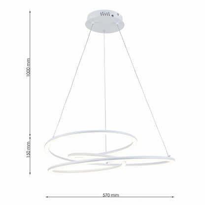 Lámpara Colgante LED Nexus | Blanca CCT Atenuable - FL6023-P