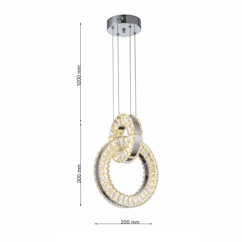 Lámpara colgante Infinity - LP113-2P