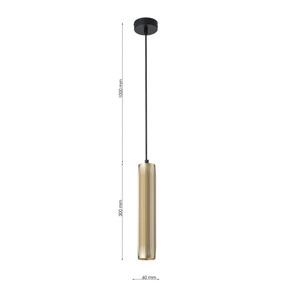 Lampara Colgante RIFLET Dorado