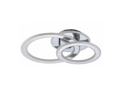 Lampara de techo led 3 Aros Gris
