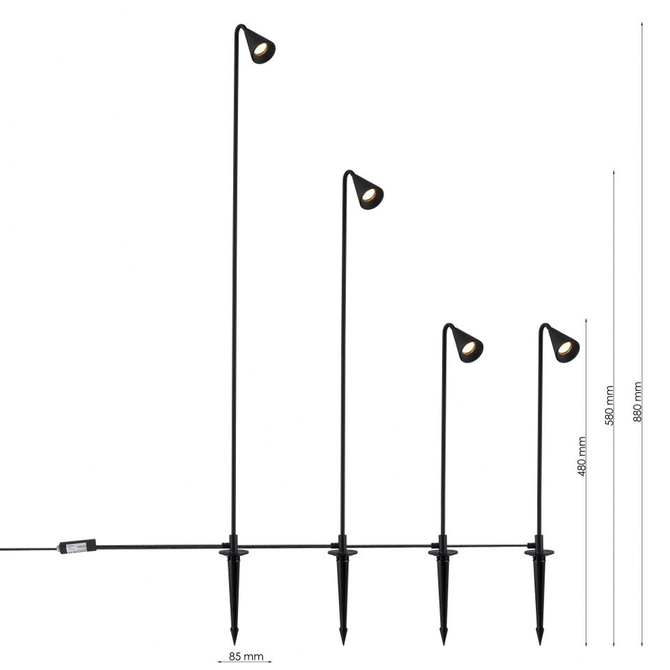 Baliza exterior GARDEN LIVE - LP9127-4F