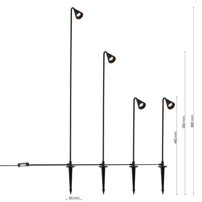 Baliza exterior GARDEN LIVE - LP9127-4F
