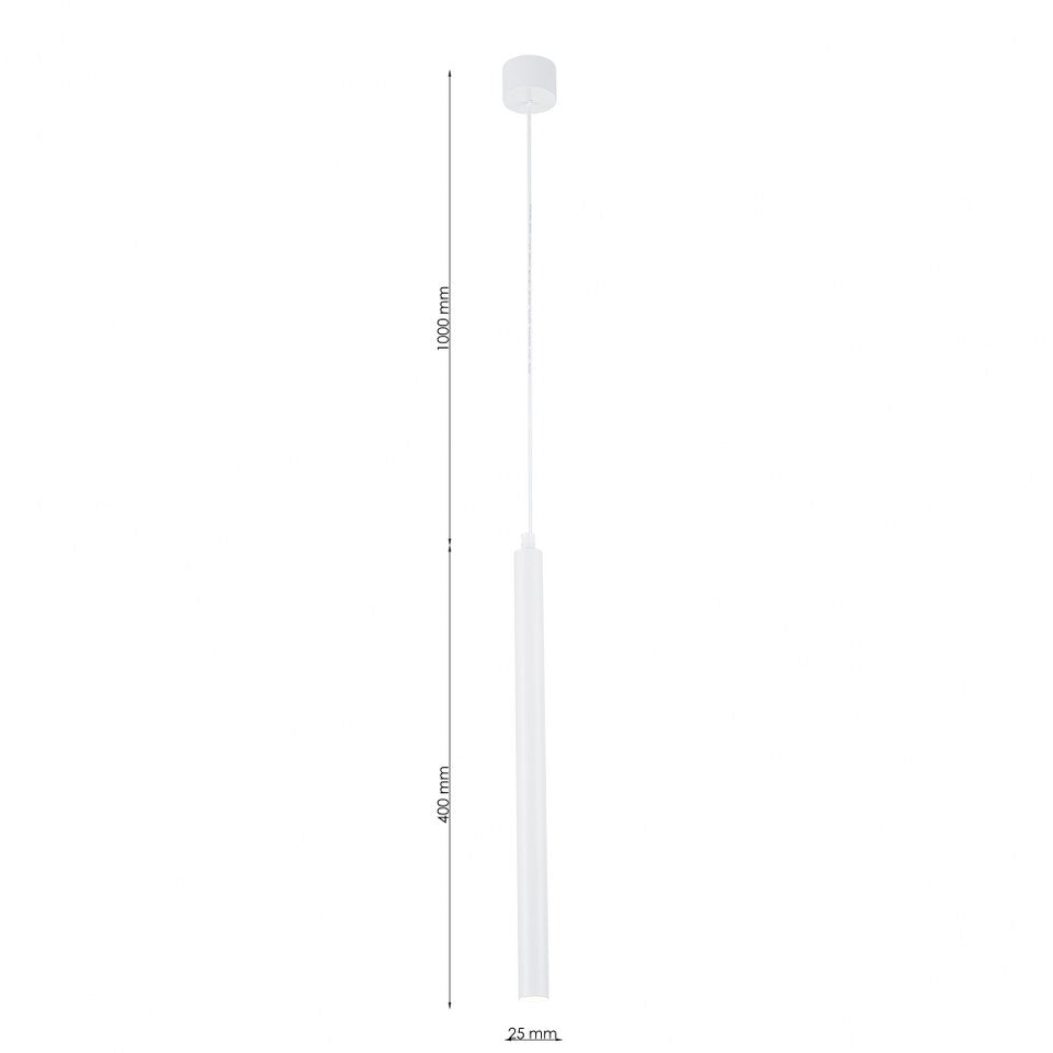 Lampara colgante G9 Minimalista Blanco