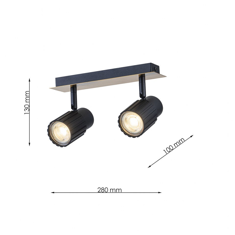 Foco de Superficie RIVOX - LP758-2WC