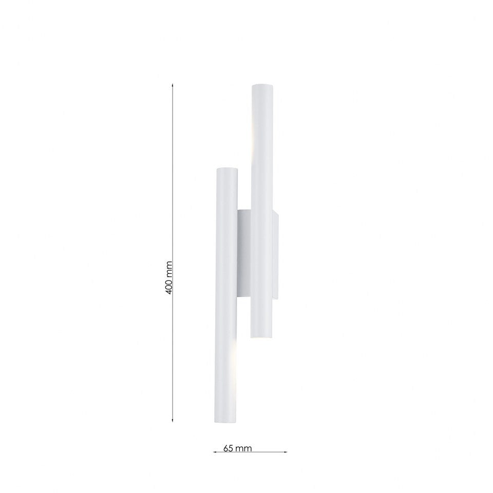 Aplique interior LED 4 bombillas G9 Blanco