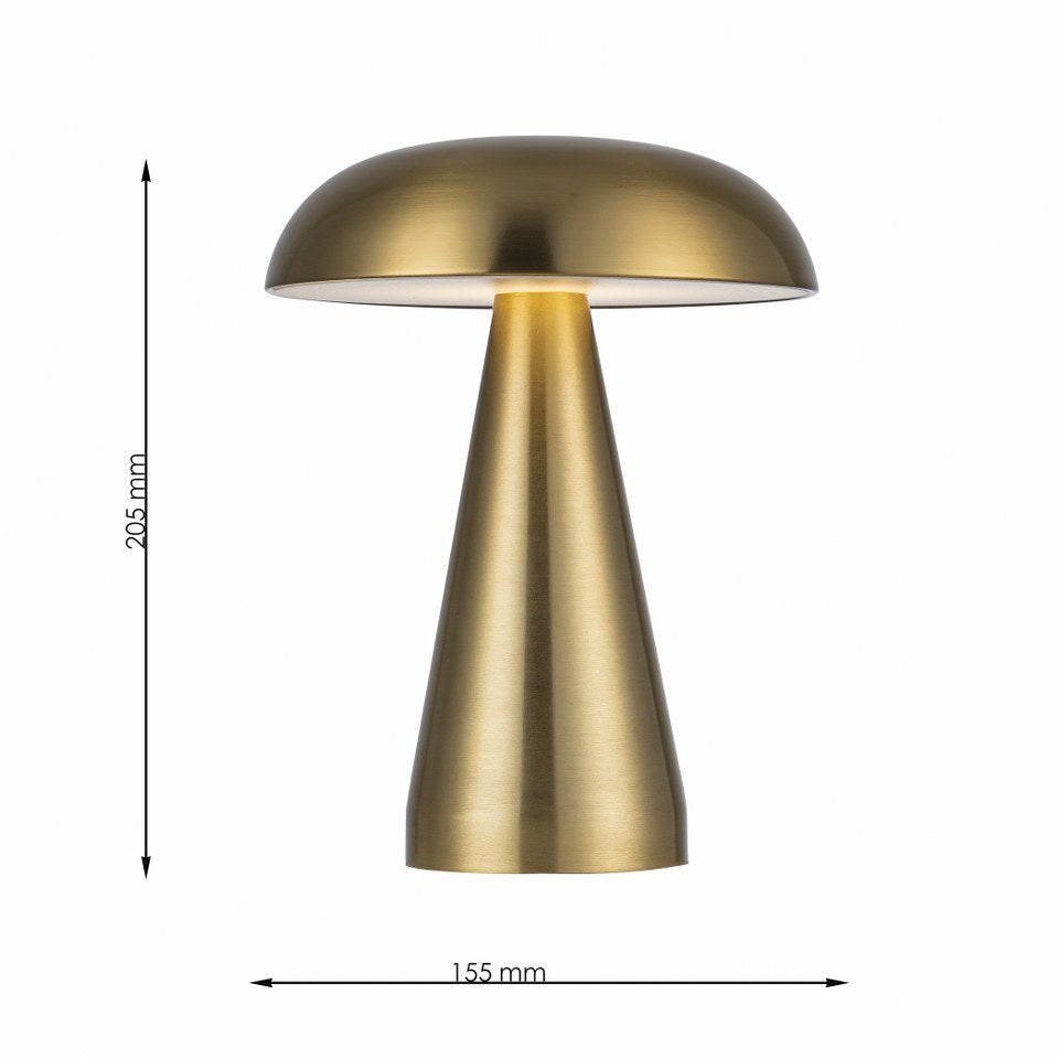 Lámpara De Mesa Portátil Con Batería TOVO - FL961-1T