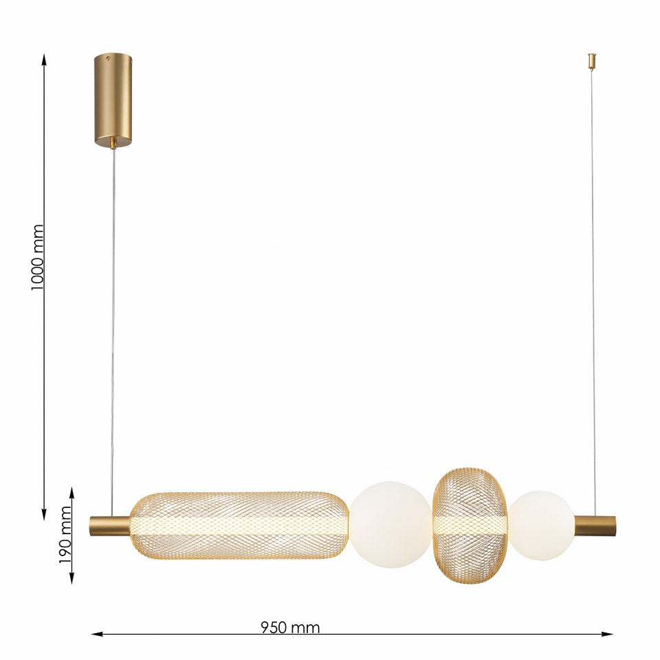 Lámpara colgante MESHKA - LP5263-L95