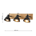 Aplique De pared FORGE - LP757-3W