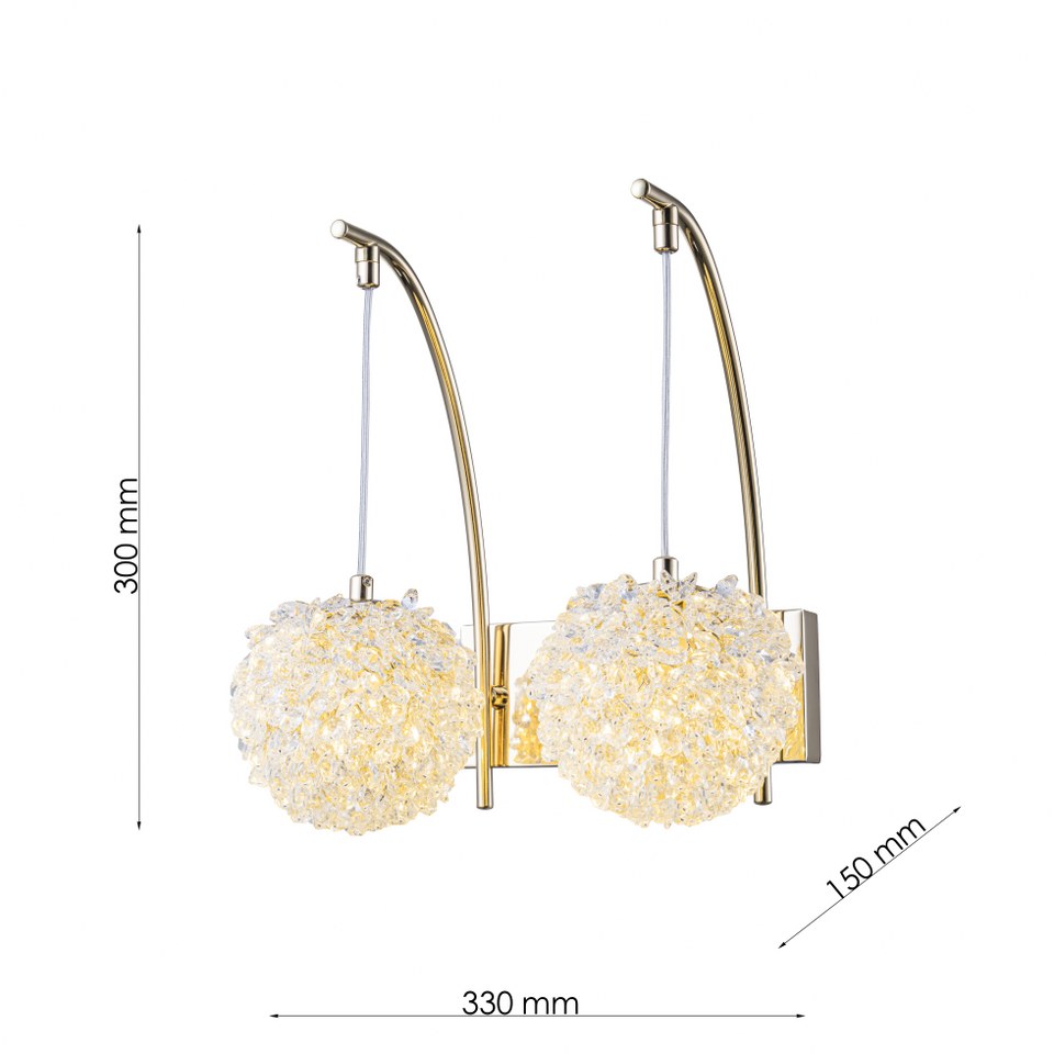 Aplique de Pared ORVELLA - LP141-2W