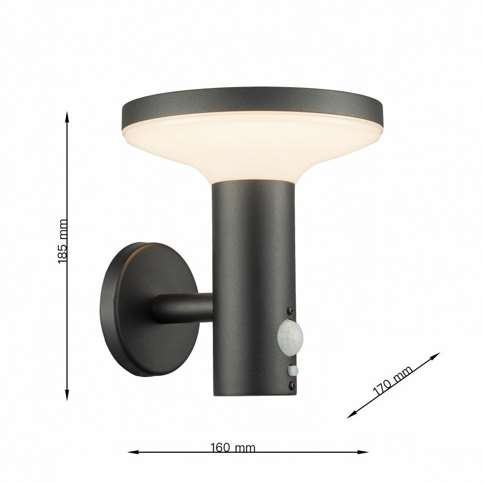 Aplique Solar Con Sensor Led - LP9041-1W