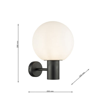 Aplique de exterior COLO - LP9018-1W