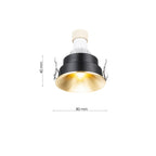 Downlight minimalista moderno Dorado