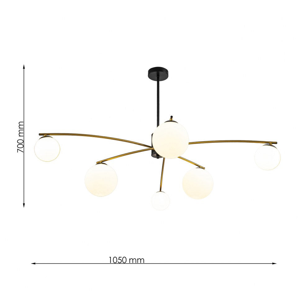 Lámpara Colgante HELIX - LP4022-6