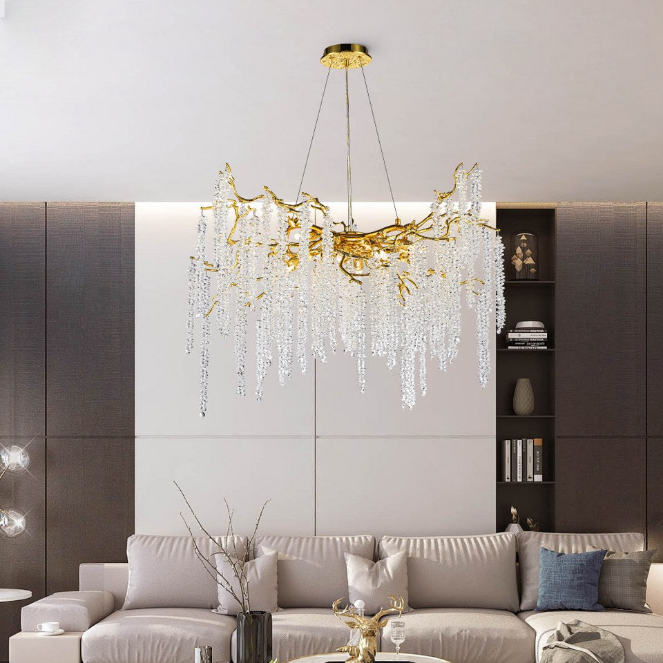 Lámpara de cristal GRAPEDROP - CLN1001-D80